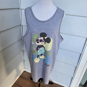 Disney Heather Gray Shirt with Logo